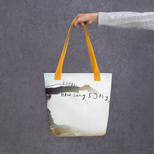 Load image into Gallery viewer, Sabrina Hand Sung Song Tote bag
